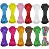 Ewparts 12 Bundles 1.5mm cotton threads for bracelets/Cordino di seta Rattail Cordini braccialetto della collana che borda il cavo per la fabbricazione dei monili, 20 metro ogni (1.5mm)