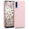 kwmobile Cover per Samsung Galaxy A50 Custodia - Back Case per Smartphone in Silicone TPU - Protezione Gommata - rosa antico matt