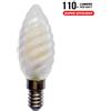 ALCAPOWER LAMPADINA LED E14 4W FILAMENTO SATINATA CALDA TORTIGLIONE APF37T_4-ALC929885
