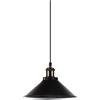 V-TAC PORTALAMPADA E27 IN METALLO COLOR NERO A SOFFITTO VT-7424-LED3753