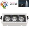V-TAC FARETTO INCASSO 12W BIANCO CALDO QUADRATO 12 GRADI CHIP SAMSUNG VT-2-12-LED975