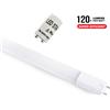 V-TAC TUBO A LED 18W BIANCO CALDO 120CM 2250LM CHIP SAMSUNG VT-122-LED688