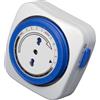 TECNO-ESHOP TIMER MECCANICO GIORNALIERO PROGRAMMABILE COMPATTO TIMER-MEL09868