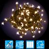 TECNO-NATALE CATENA 96 LED CONTROLLER MEMORY BATTERIE BIANCO CALDO LEDTLBAT-LEDX30930