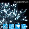 TECNO-NATALE CATENA 180 LED REFLEX CONTROLLER MEMORY BIANCO FREDDO LEDTLG-LEDX32453