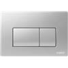 Valsir P1 Placca di Comando Meccanica Cromo Satinato | VS0871337