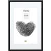 Deknudt Frames Deknudt - Cornice Portafoto in Legno, Formato immagine 40 x 60 cm/30 x 45 cm, Nero