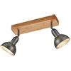 TRIO LIGHTING FOR YOU Trio Leuchten Delhi Lampada da soffitto, Nichel Anticato