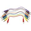 Hosa CPP-830, Unbalanced Patch Cables, 1/4 in TS to Same, 1 ft