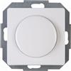Kopp Paris Artico 843402085 - Interruttore a pressione, dimmer a LED, per lampadine a incandescenza, 230 V, alogene, taglio di fase, colore: Bianco artico