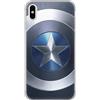 ERT GROUP custodia per cellulare per Apple Iphone X/XS originale e con licenza ufficiale Marvel, modello Captain America 005 adattato in modo ottimale alla forma dello smartphone, custodia in TPU