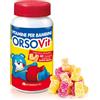 Orsovit Vitamine Per Bambini Senza Glutine Gusto Frutta 60 Caramelle Gommose