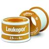 ESSITY ITALY Leukopor Cerotto In Rocchetto Ipoallergenico Bianco 2,5 X 500 Cm