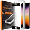 Spigen AlignMaster Vetro Temperato compatibile con iPhone SE 3 (2022), iPhone SE 2 (2020), iPhone 8, iPhone 7, Copertura Totale, Durezza 9H Pellicola prottetiva