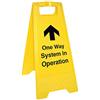 VSafety V Safety AF025AU-AF Vsafety One Way System in Operation - Segnale a pavimento bifacciale