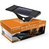 LED LOVERS Luce di Sicurezza Solare con Sensore di Movimento PIR, Lampada da parete LED per esterni, 4.6W e 130 Lm, Impermeabile, Wireless, per portico esterno, garage, giardino, Nero
