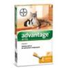 Bayer Advantage 40 mg Spot-On Antiparassitario per gatti e conigli 4 pieptte x 0,4 ml