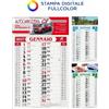 Calendari Olandesi in Quadricromia Gigante 31,5 x 53 cm personalizzate o neutre