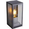 VTAC V-Tac VT-837 Applique a Parete da Giardino per Lampadine E27 Colore Nero - SKU 8517