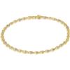 Gioielleria Lucchese Oro Bracciale Uomo in Oro Giallo e Bianco 803321718185