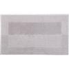 Kleine Wolke 5418146360 - Tappetino da Bagno, Modello Havanna, 100 x 60 x 0,16 cm, Colore: Argento