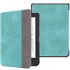 FINTIE Custodia per Kobo Clara HD 6 Pollici 2018 (Numero di Modello: N249) - Sottile Leggero Cover Protettivo Chiusura Magnetica con Auto Sveglia/Sonno Funzione, Denim Turquoise