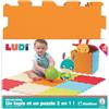 LUDI 10004 - Piastrelle In Schiuma Touch, Tinta Unita, Multicolore