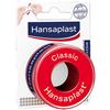 Hansaplast Classic - Rocchetto Cerotto Misura 5 m x 2,50 cm, 1 Pezzo