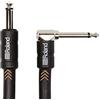 Roland Cavo per strumenti Black Series - 3m/10ft, spina angolo retto/dritta da 1/4 - RIC-B10A