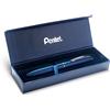 Pentel BL2007 EnerGel Roller Gel di alta qualità retrattile punta 0,7 mm corpo metallo opaco blu notte - confezione regalo