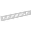 EUROPLAST 40x300mm Griglia di Ventilazione in Alluminio - Griglia di Aerazione Bianca - Griglia per Mobili