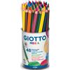 FILA Pastelloni Giotto Mega - Barattolo da 48 Colori