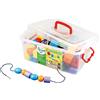 GIGO Perle Giganti - Set Educativo da 106 Pezzi - Diametro 3 cm