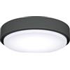 Aigostar Plafoniera Led 12W Cornice nera rotonda Bianco freddo 6500K Aigostar