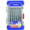 Tivoly 10904870001 Confezione di punte SDS L110 e L160, Grigio, Set di 10 pezzi