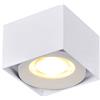 Dr.lazy 10W LED Spot light Faretti da soffitto,Faretto Lampada,plafoniera faretto,Lampade da soffitto,Faretto Orientabili,Faretti da muro,10x10x7CM (Bianco-3000K)