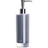 Excelsa Linea Bagno Dispenser Sapone, Plastica, Grigio