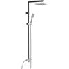 Riveshop Damast - colonna doccia Minimal Light con soffione quadro 20X20. Art. 12689 - 12693 - 12694 : Versione - Versione A