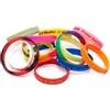 Braccialetto in silicone colorato con colore pantone personalizzate o neutre