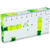 umei Livello bidirezionale multifunzionale della bolla del livello di T-Type trasparente con la dimensione 95x51x13mm della scala del magnete