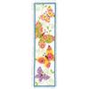 VERVACO Kit Punto Croce Segnalibri Contato Farfalle Che SVOLAZZANO I Segnalibri Punto Croce da Ricamare 6 x 20 cm Set Fai da Te Creativo Adulti Ricamo Accessori per Lavoretti Creativi Cross Stitch