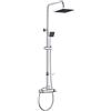DP Griferia DP Bath RY - S002 + V002BEX Set Doccia con Rubinetto Termostatico, Estensibile