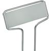 Gardenmate Set Di 25 Banner Etichette Per Piante In Acciaio Zincato