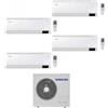 Samsung Climatizzatore Condizionatore Samsung CEBU S2 R32 Wifi Quadri SplitInverter 9000+9000+12000+12000 BTU AJ080TXJ4KG/EU A++/A+