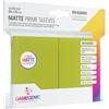 Gamegenic 66x91 mm bustine protettive Lime Matte Gamegenic (100)