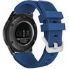MoKo Cinturino Sportivo Compatibile con Samsung Galaxy Watch 3 45mm/Gear S3 | per S3 Frontier/Classic/Galaxy Watch 46mm, Morbido Silicone, Impermeabile e Traspirante, Cinturino 22mm, per Uomo e Donna