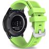 MoKo Cinturino Sportivo Compatibile con Samsung Galaxy Watch 3 45mm/Gear S3 | per S3 Frontier/Classic/Galaxy Watch 46mm, Morbido Silicone, Impermeabile e Traspirante, Cinturino 22mm, per Uomo e Donna