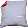 Vervaco Dorso Per Cuscino Punto Croce GRIGIO Retro Per Cuscino Con Zip 45 x 45 cm Fodera Posteriore per Rifinire Lavori di Ricamo Accessorio Per Hobbistica Set Fai Da Te Creativo Materiali Creativi