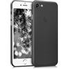 kwmobile Cover ultra slim compatibile con Apple iPhone SE (2022) / iPhone SE (2020) / iPhone 8 / iPhone 7- Custodia protettiva super sottile semi trasparente - Protezione morbida Soft Case