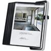 Djois Tarifold ES 714517 - Espositore da parete A4 per cataloghi VEO con 10 buste in PVC, colore: Nero